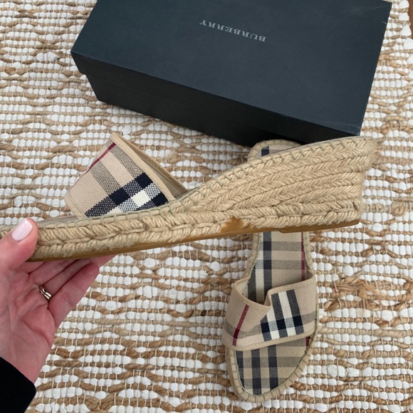 Burberry espadrille - Picture 1 of 6
